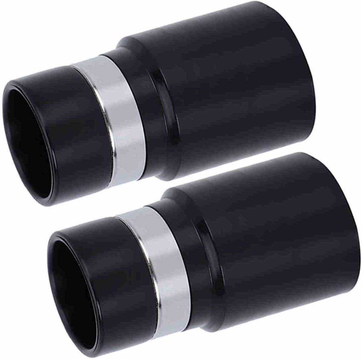 Central Vacuum Cleaner Hose Connector, Durable 2PCS Threaded Pipe Adapter with 32mm ID 39mm OD, Replacement Parts for Homeowners, Office Cleaning, Carpet Maintenance, Hard Floor Us