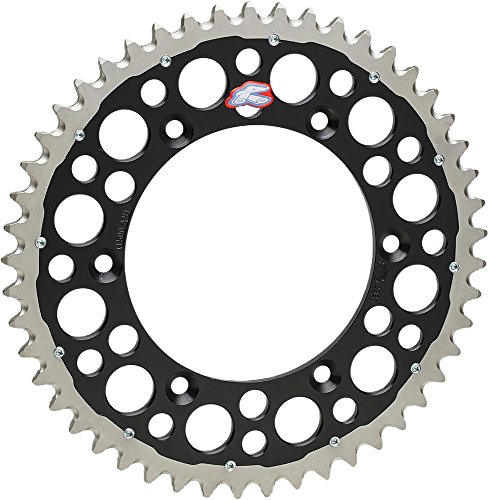 Sprocket R 520 49T BK couronne moto noire pas de 520 pour transmission moto