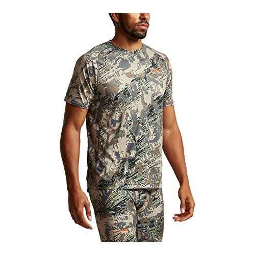 Sitka Men's Core Lightweight Crew Short Sleeve Shirt - Optifade Open Country X Large #TOP29