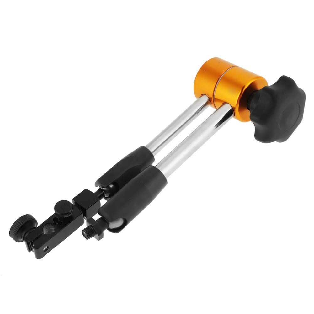 Soporte de base magnética, soporte de base magnética, universal, ajustable, soporte flexible para indicador de prueba de esfera medidor de distancia, soporte de base magnética ajustable