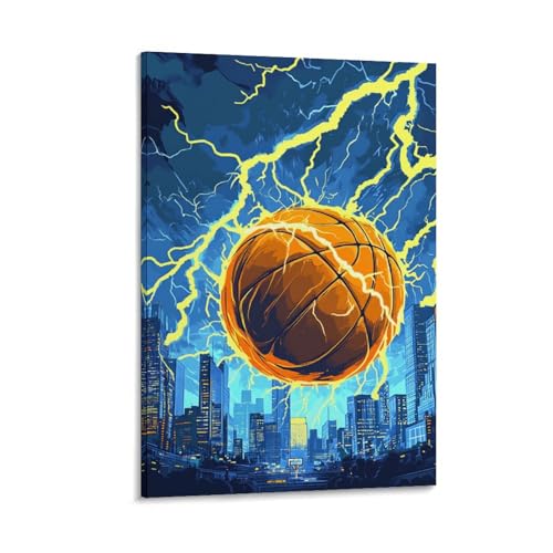 Affiche basket-ball murale haute définition ados