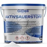 GiDeli Natriumpercarbonat 3 kg Eimer - Sauerstoffbleiche für weiße Wäsche