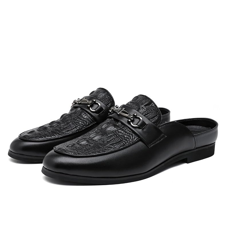 Men's Loafers, Handmade Leather, Slip-in Slippers, Breathable, Comfortable, Soft, Hand-Stitched Casual Shoes for Men