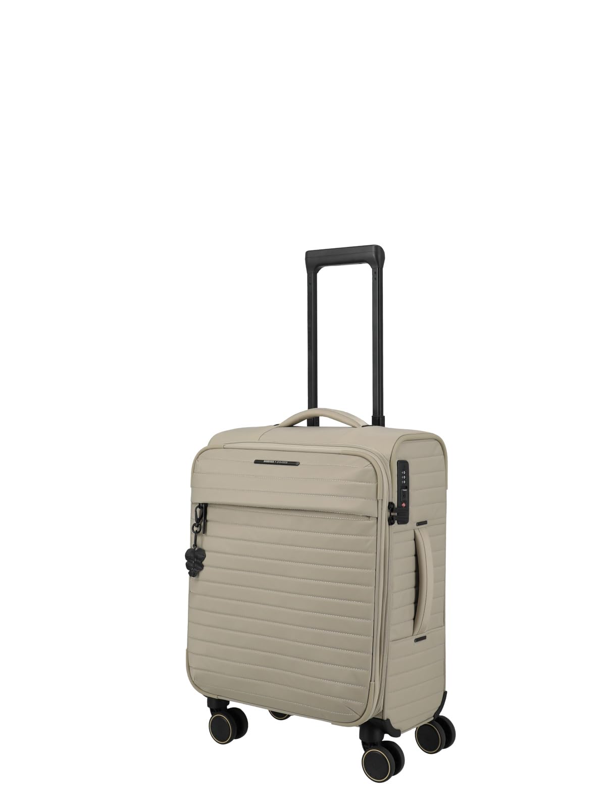 Travelite Barbara STEPP Hand Luggage Trolley Suitable for Lufthansa & Co., Cabin Suitcase with TSA Lock, 40 x 55 x 23/27 cm, 2.6 kg, 40-43 L
