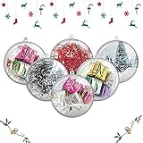 bolas navideñas personalizadas 🎅【 Bola de navidad de alta calidad resistente a los golpes 】🎅 Las bolas de árboles de Navidad a prueba de roturas combinan la belleza y el brillo del cristal real con la practicidad indestructible. Ideal para familias con niños y mascotas. usted no tiene que preocuparse por ser herido y roto vidrios por todas partes.