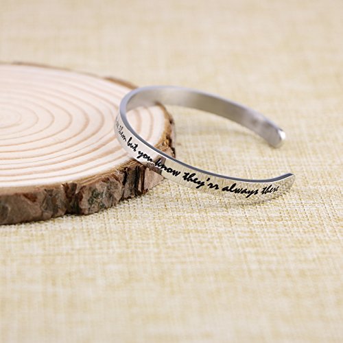 Joycuff Friendship Bracelets For Best Friends Inspirational Bangle Quotes Saying Engraved Stainless Steel Jewellery White #TOP2