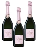 Deutz Rosé   Champagne   Lot de 3 bouteilles de 75 cl