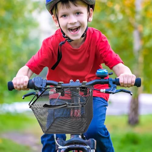 Parte de equitación infantil con cesta de hierro para manubrio con asa 2