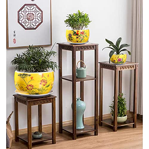 Pot de fleur de style chinois avec bac pour éviter les fuites d'eau - 5