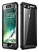iPhone 8 Plus case, iPhone 7 Plus case, i-Blason [Ares] Full-body Rugged Clear Bumper Case with Built-in Screen Protector for Apple iPhone 8 Plus / Apple iPhone 7 Plus (Black)
