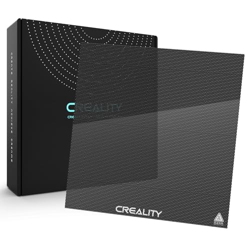 UNIDO Creality Official Ender 3 Glass Bed Upgraded, High Hardness Durable Glass Platform for 3D Printer, Tempered Glass Build Plate for Ender 3 Pro, Ender 5, Ender 5 Pro, Ender 3 V2, 235x235×4mm