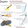 Jaymo Replacement for Sheaffer K 99325 - Measures 3.75 in / 95 mm Long - Ballpoint Pen Refill - 12 Blue