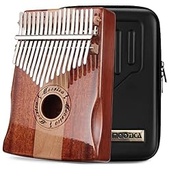 Moozica 17 touches Kalimba, Professionnel De Haute Qualité Doigt Pouce Piano Instrument de Musique Cadeau (Koa et l… - Les Beatles, Paul McCartney, John Lennon, RIngo Starr, George Harrison