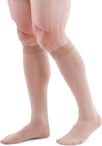 ميزة Duomed 20-30 mmHg العجل اضافية واسعة اصبع القدم مغلقة القياسية