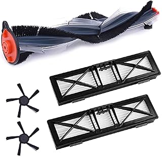 Neutop Replacement Kit Compatible with Neato Robotics D7, D701, D750, D6, D650, D5, D4, D402, D450, D3, D301, D304 Robot Vacuums with 1 Combo Brush 2 Ultra Performance Filter 2 Upgraded Side Brush