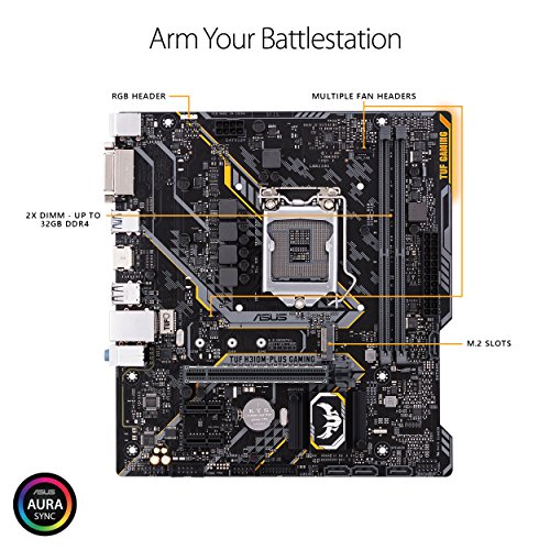 Asus TUF H310M-PLUS GAMING Scheda Madre, Chipset