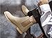 Men's Chelsea Boots Comfortable Suede Dress Boots Men's Non-Slip Fashionable Ankle Boots Casual (Color : Beige, Size : 10)