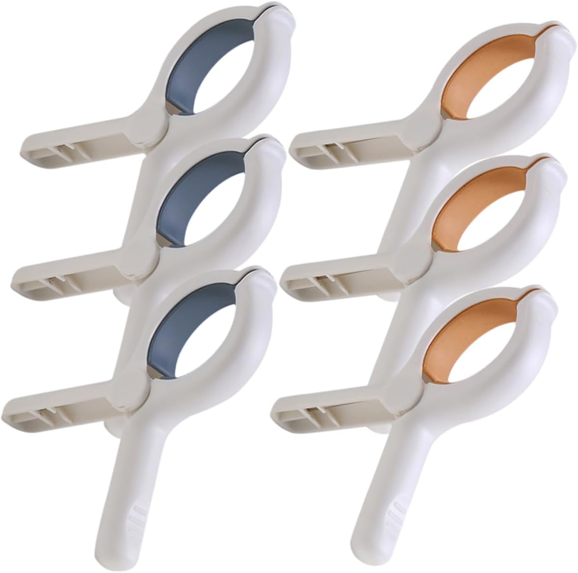 OUNONA 3sets 6pcs Windproof Clothespins Clips for Laundry Non Skid Clothes Pins for Drying Clothes Hanging Pegs and Lightweight and for Outdoor Use 6pcs*3