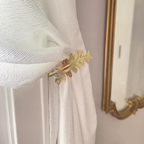 Vintage Leaf Curtain Tiebacks