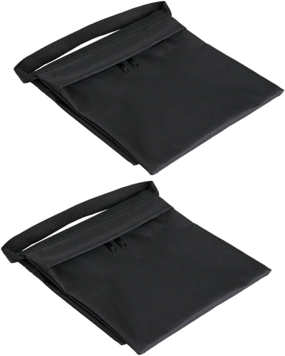 Artibetter 2pcs Double Zipper Duty Sandbags for Exercise Boys and Girls Lamp Holder Tripod Balanced Weights