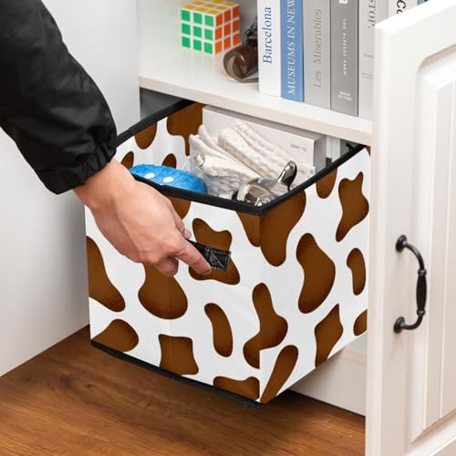 Boîte de rangement pliable en tissu pour placard et chambre à coucher - 7