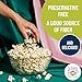 SkinnyPop Popcorn & Puffs Variety Variety Pack, SkinnyPop Original and Kettle Corn, and Pirate's Booty, Gluten-Free, Individually Sized Snack Bags, 0.5oz and 0.8oz Bags (18 Count)