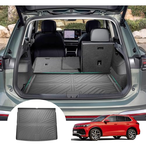 Tapis de Coffre Tiguan 3 2024 2025 2026 Accessoires TPE 3D