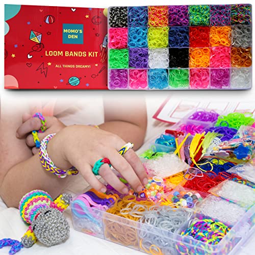Momo's Den 12100+ Loom - Kit di braccialetti in