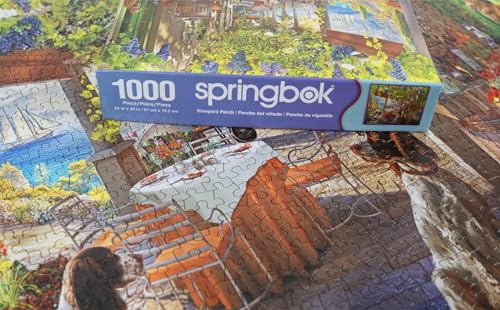 Springbok Vineyard Porch Rompecabezas de 1000 Piezas para Adultos miniatura 5