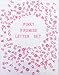 Pink Plastic Letter Set for Changeable Felt Letter Boards. 3/4" Letters, Set of 300 Characters by Felt Like Sharing.