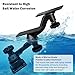 WINDFRD Aluminum Dual-Screen Fish Finder Mount, Marine Electronics Mount with Reinforced Dual Adjustable Arm for 5