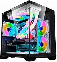 PC GAMER INTEL I7 3770 SSD 1TB 2X 8GB DDR3 GABINETE AQUARIO FONTE 500W 80 PLUS RX 580 8GB C/WIFI