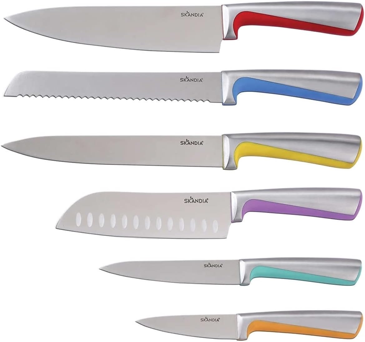 Skandia Truls 6-piece Cutlery Set with Blade Guards