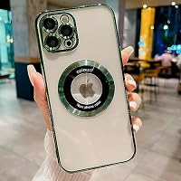 iPhone14Pro Max 社外クリアケース付き Amazon.co.jp: ZXDK 磁気クリアケース iPhone 14 Pro Max用