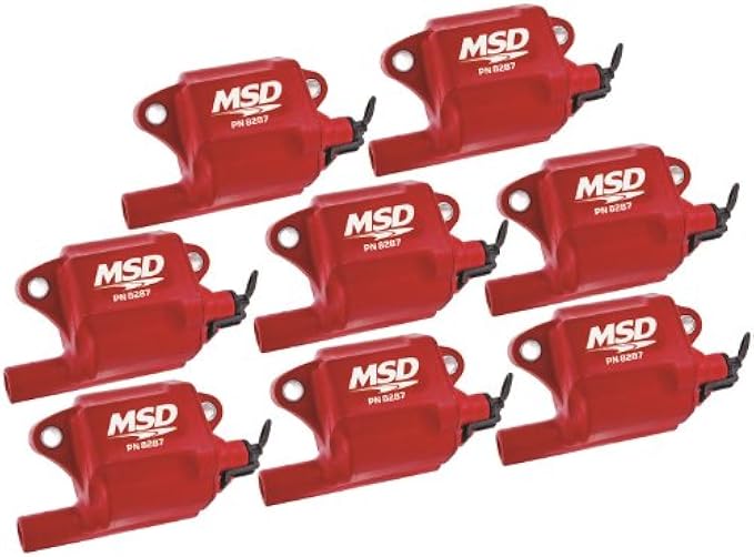 MSD 82878 Multiple Spark Coil, (Set of 8)