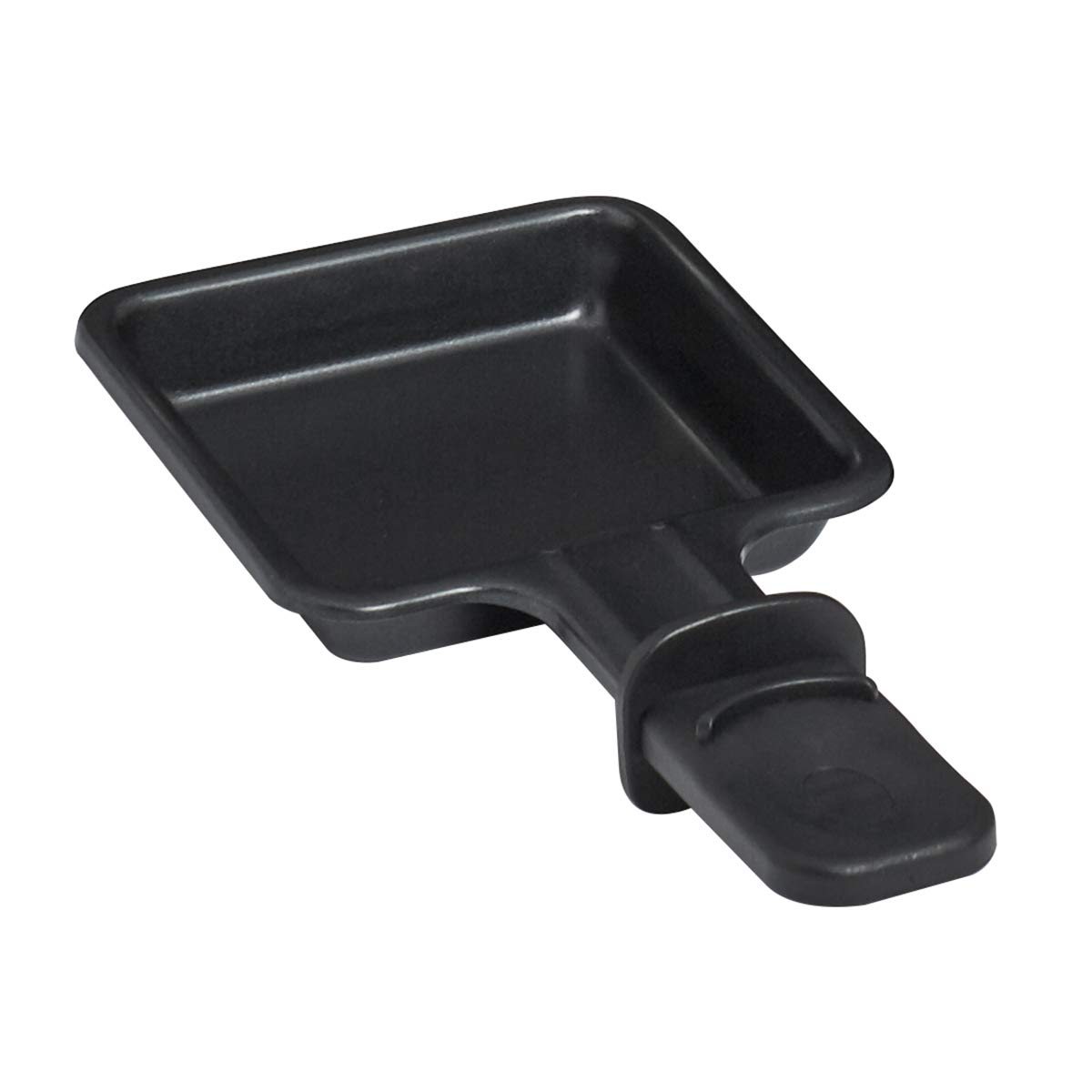 Cloer 6446 Raclette gril avec plaque en aluminium moulé sous pression - utilisable des deux côtés, 8 poêles à raclette à revêtement antiadhésif avec poignées calorifugées, 1200 W, noir