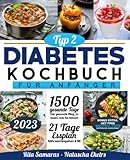 Diabetes Kochbuch: Der gesunde Weg, zu essen, was Sie lieben! Schnelle Rezepte und fachkundige Anleitung für ein einfaches Diabetes-Management. Mit einem 21-Tage-Nahrungsplan, Nährwertangaben & BE