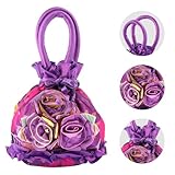 Pochette ricamata: ideale per la persona amata, i familiari in occasioni speciali come compleanni e san , borsa a forma di fiore