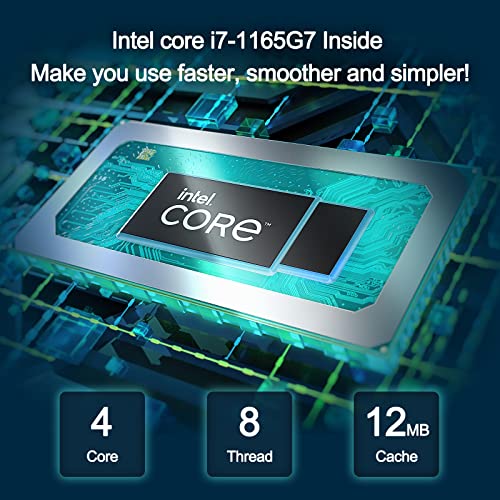 Intel Nuc 11 With Core I7-1165G7 Processor(Quad-Core & Up To 4.70 Ghz), Intel Nuc 11I7 16Gb Ddr4 Ram & 512Gb Ssd - Versatile Nuc 11 I7 With Wifi, Bluetooth, 8K Support - Built-In Windows 11 Pro #TOP4
