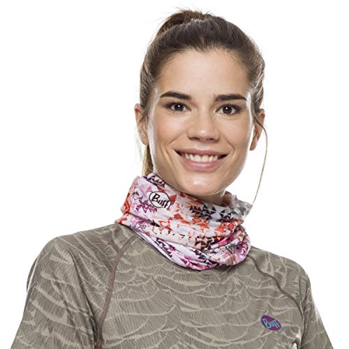 Image of BUFF CoolNet UV Neck Gaiter, UPF 50 Sun Protection, Breathable, Versatile, Quick Dry Face Mask, Multi-Colored, Adult Size