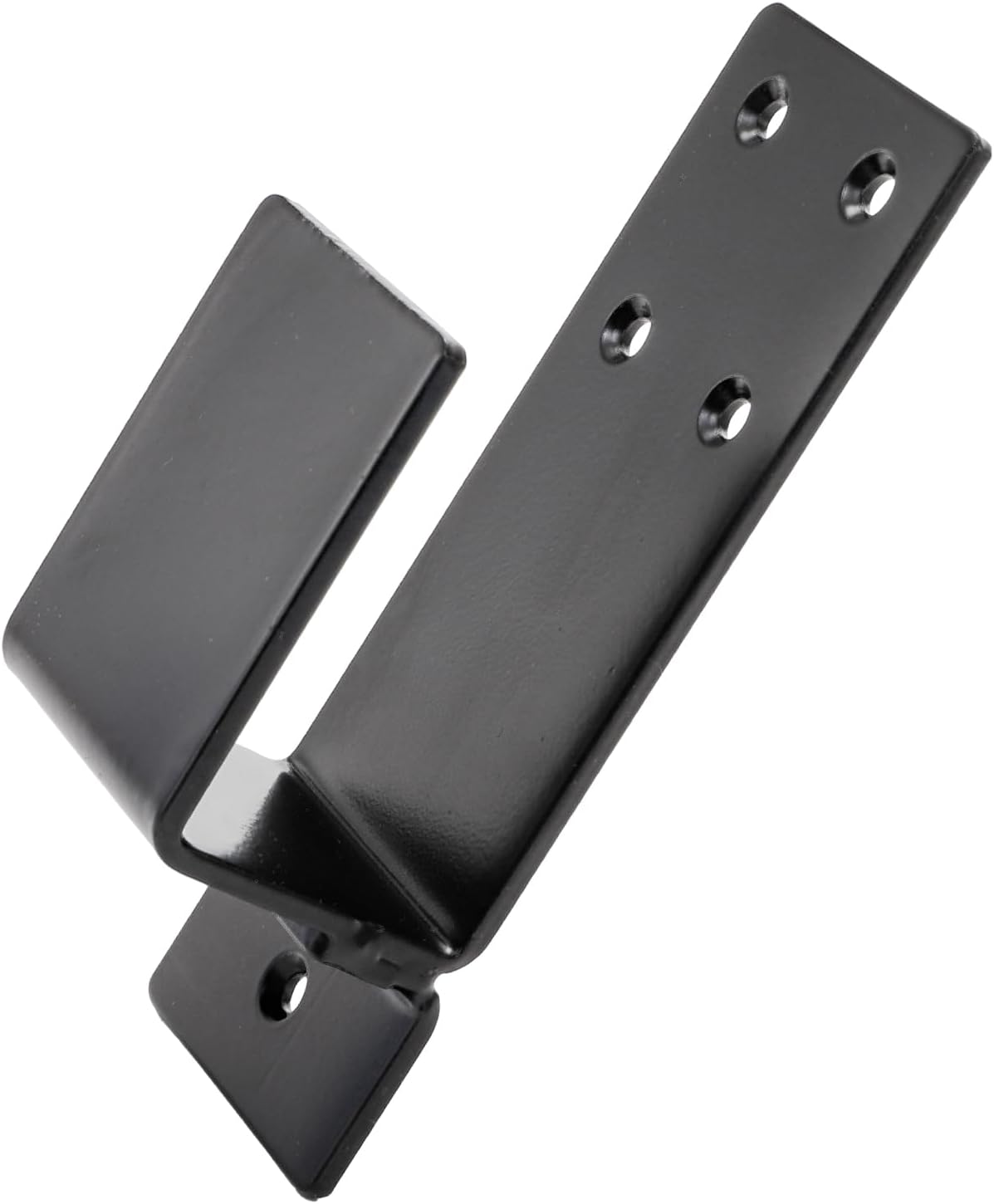 Peohud 2 Pack Door Barricade Brackets, Heavy Duty Drop Open Bar Holder, Security Door Brackets for Home, Barn, Shed, Garage, Indoor, Outdoor, Fits 2 x 4 Lumber