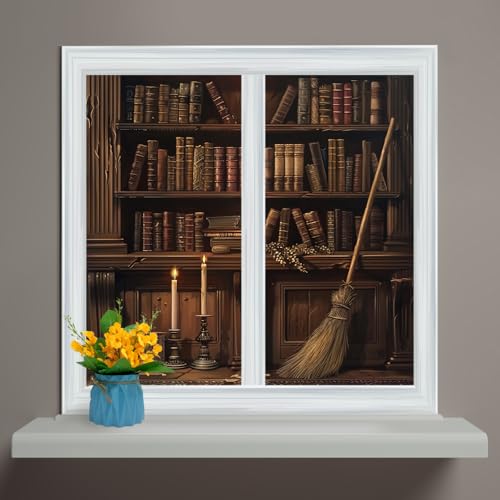 Vinilo decorativo para ventana privacidad 2 paneles 17.7x23.6 in miniatura 1