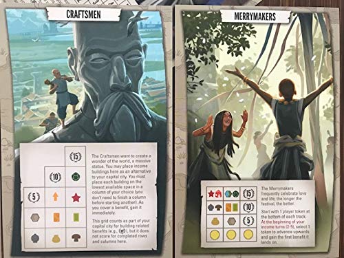 Stonemaier Games Tapestry Board Game - A Civilization Building Stonemaier Game With 18 Painted Landmark Miniatures For 1-5 Players, Ages 14+ #TOP5