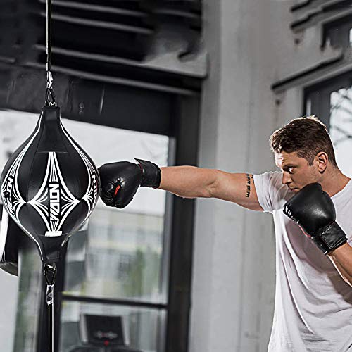 image for Double End Speed Bag Workout，Exercise Boxing Ball，PU Leather Boxin