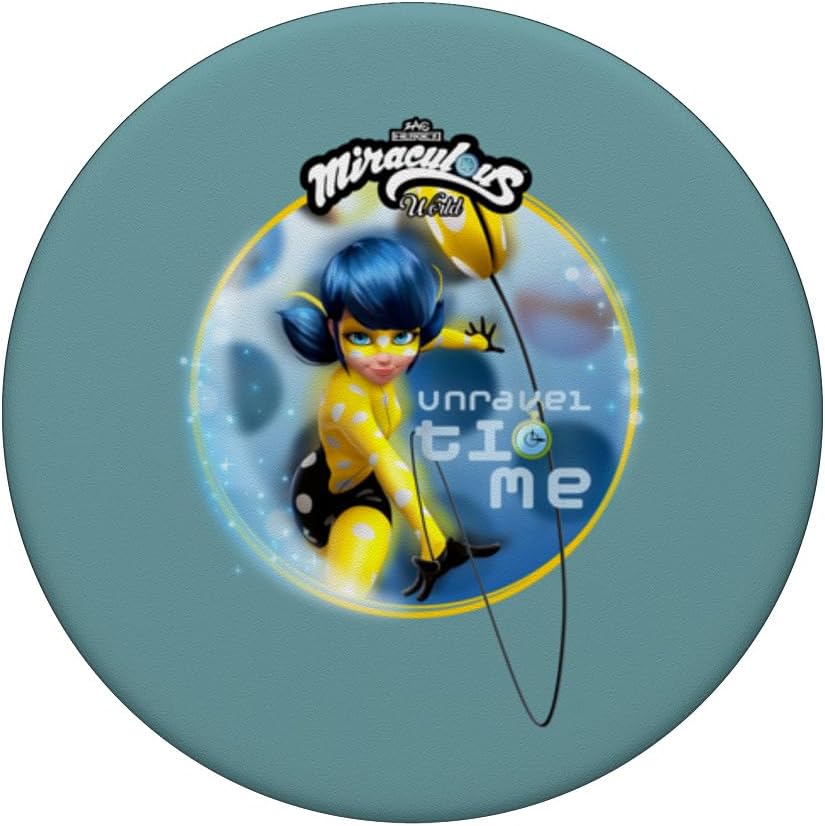 Miraculous Ladybug London Chronobug Unravel Time PopSockets Adhesive PopGrip