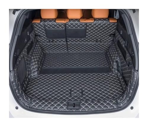 Tapis de coffre voiture pour Xpeng G9 garniture complète de sol en cuir PU