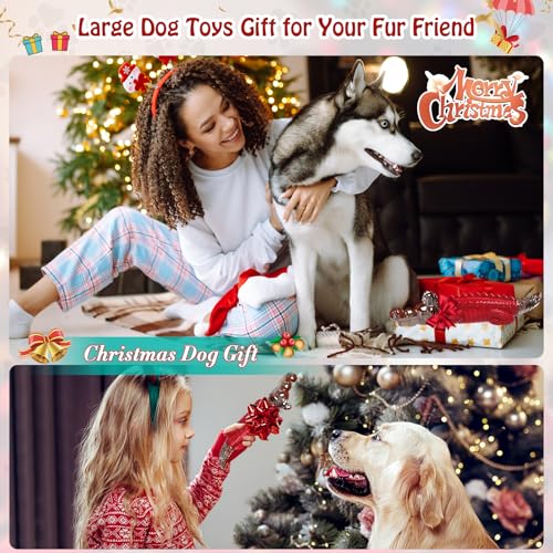 Image of Jeefome Dog Toys for Aggressive Chewers - Indestructible Dog Toy to Keep Them Busy & Reduce Boredom for Small /Medium /Large Breed