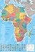 Poster Service Africa Map Poster, 24-Inch by 36-Inch