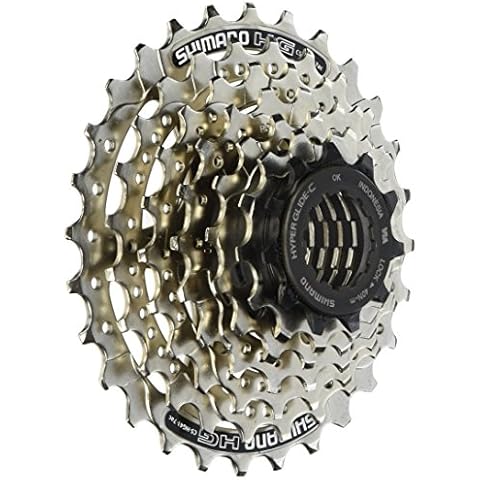 Shimano Acera CS-HG41-7 Speed Cassette - Silver, 11-28 Teeth Cover