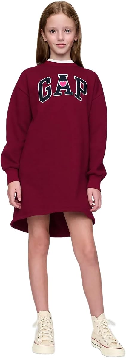 Gap Girls' Logo Fleece Dress